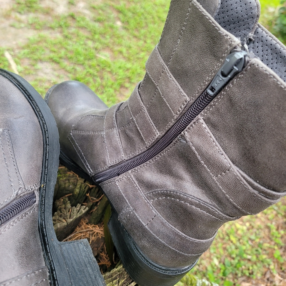 Baretrap Thomas moto boots, sz 8.5 in EUC - Picture 8 of 14